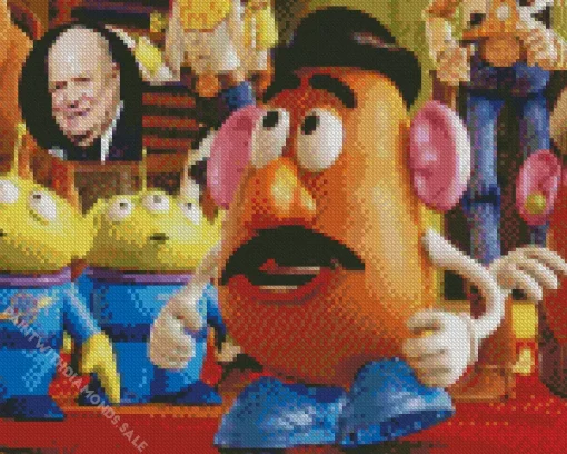 Mr Potato Head Toy Story Diamond Painting