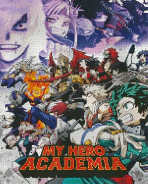 My Hero Academia Diamond Painting