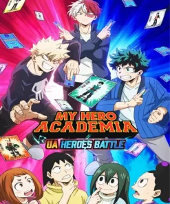 My Hero Academia Anime Poster Diamond Painting