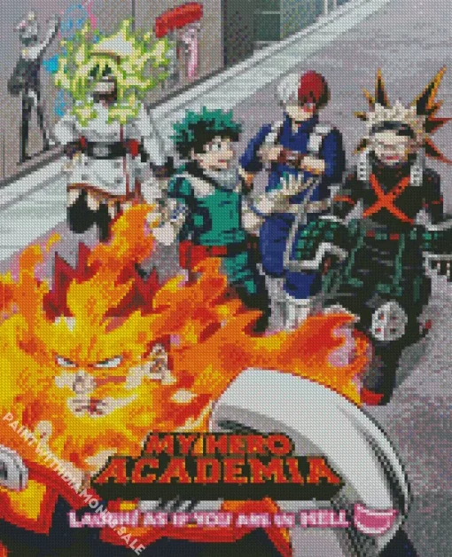 My Hero Academia Anime Series Diamond Painting