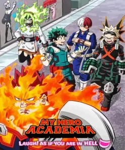 My Hero Academia Anime Series Diamond Painting