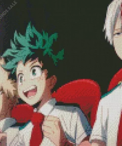 My Hero Academia Characters Diamond Painting