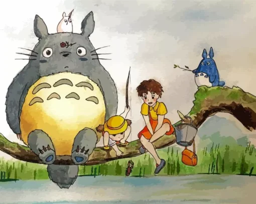 My Neighbor Totoro Anime Art Diamond Painting