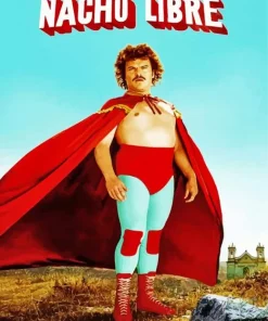 Nacho Libre Jack Black Diamond Painting