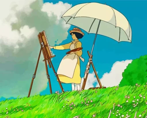 Naoko Satomi The Wind Rises Diamond Painting