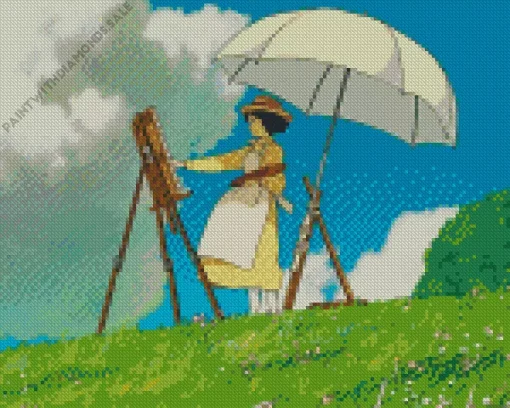 Naoko Satomi The Wind Rises Diamond Painting