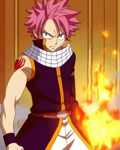 Natsu Dragneel Diamond Painting