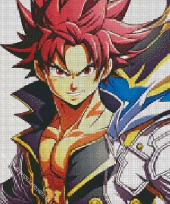 Natsu Dragneel Character Diamond Painting