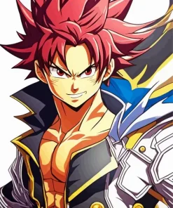 Natsu Dragneel Character Diamond Painting