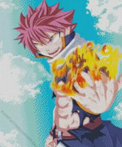 Natsu Dragneel Fairy Tail Diamond Painting