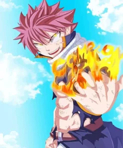 Natsu Dragneel Fairy Tail Diamond Painting