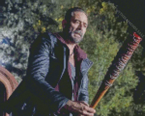 Negan Character Diamond Painting