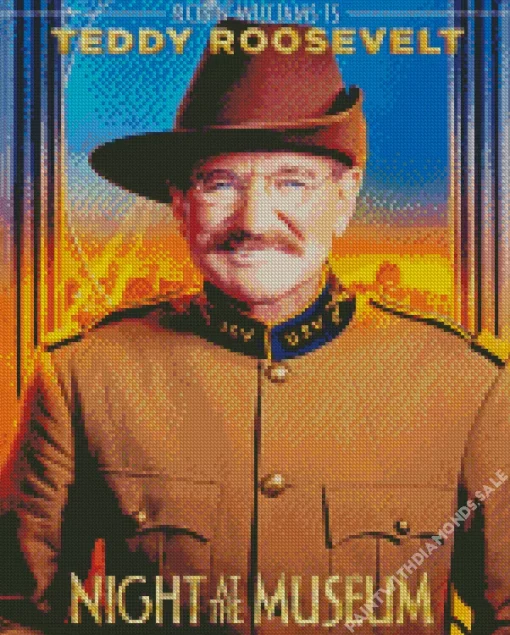 Night At The Museum Robin Williams Diamond Painting