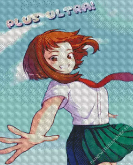 Ochaco Uraraka Diamond Painting