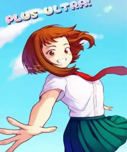 Ochaco Uraraka Diamond Painting