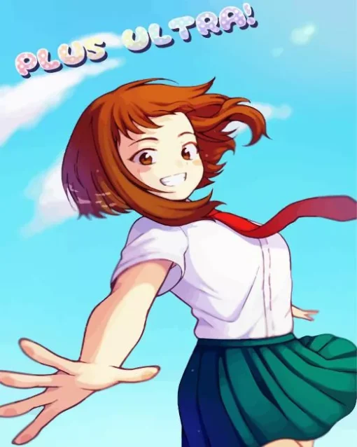 Ochaco Uraraka Diamond Painting