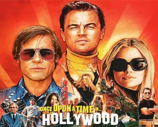 Once Upon A Time in Hollywood Diamond Painting