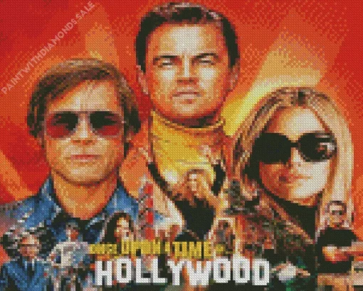 Once Upon A Time in Hollywood Diamond Painting