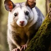 Opossum On A Tree Diamond Painting