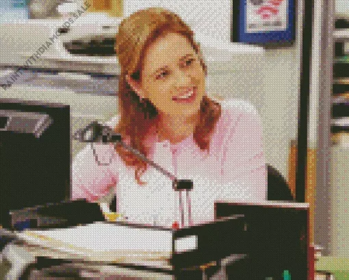 Pam Beesly Diamond Painting