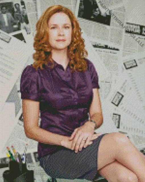 Pam Beesly The office Diamond Painting