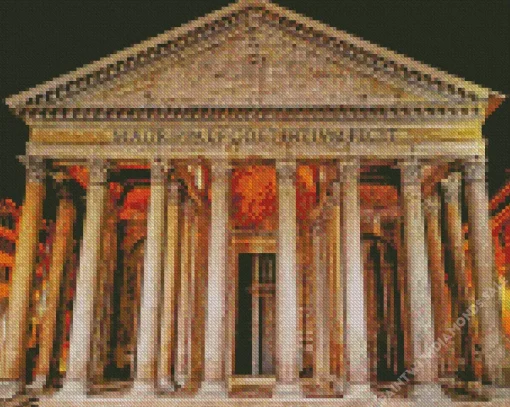 Pantheon Diamond Painting