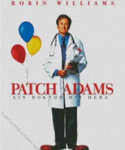 Patch Adams Robin Williams Diamond Painting