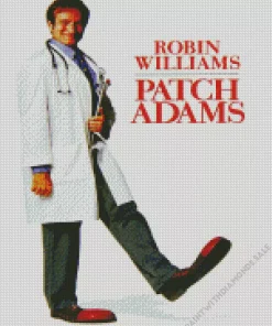 Patch Adams Robin Williams Poster Diamond Painting