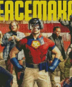 Peacemaker John Cena Poster Diamond Painting