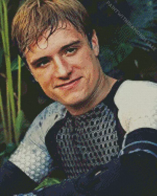 Peeta Mellark Character Diamond Painting