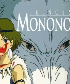 Princess Mononoke Anime Poster Diamond Painting