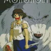 Princess Mononoke Poster Art Diamond Painting