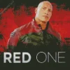 Red One Dwayne Johnson Diamond Painting