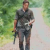 Rick Grimes Character Diamond Painting