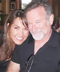 Robin Williams And His Wife Diamond Painting