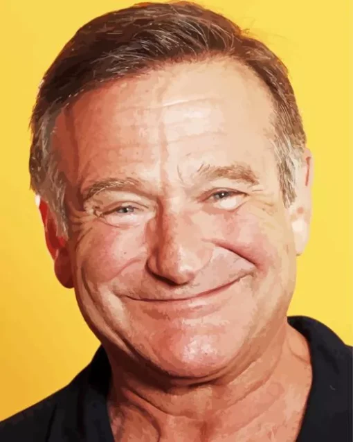 Robin Williams Smiling Diamond Painting