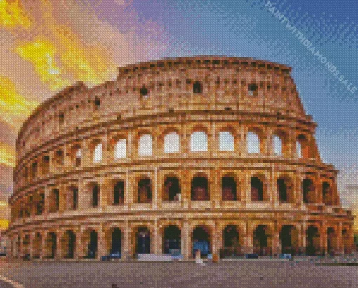 Rome Landmark Diamond Painting