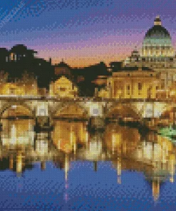 Rome Reflection Diamond Painting