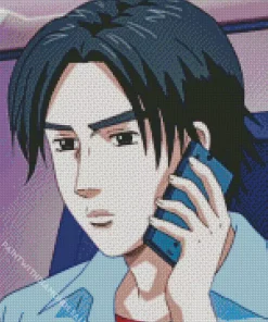 Ryosuke Takahashi Initial D Diamond Painting