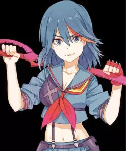 Ryuko Matoi Kill La Kill Diamond Painting