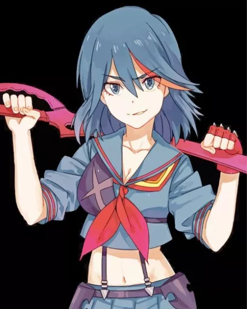 Ryuko Matoi Kill La Kill Diamond Painting