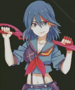 Ryuko Matoi Kill La Kill Diamond Painting