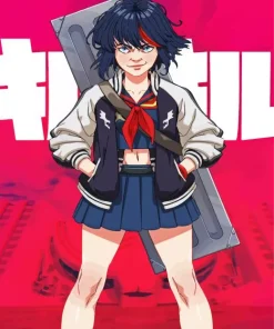 Ryuko Matoi Anime Diamond Painting