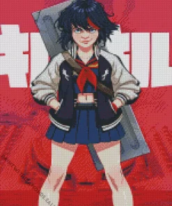 Ryuko Matoi Anime Diamond Painting