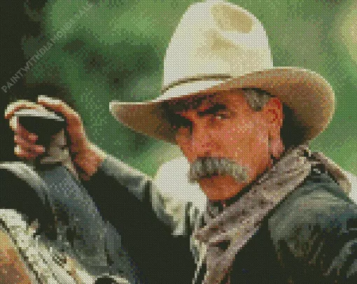 Sam Elliot Celebrity Diamond Painting