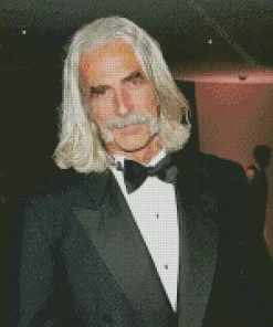 Sam Elliot In Suit Diamond Painting