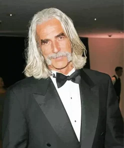 Sam Elliot In Suit Diamond Painting