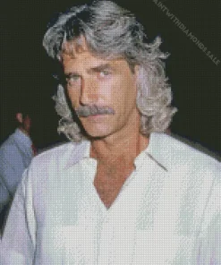 Sam Elliot With Long Hair Diamond Painting