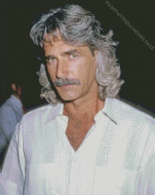 Sam Elliot With Long Hair Diamond Painting