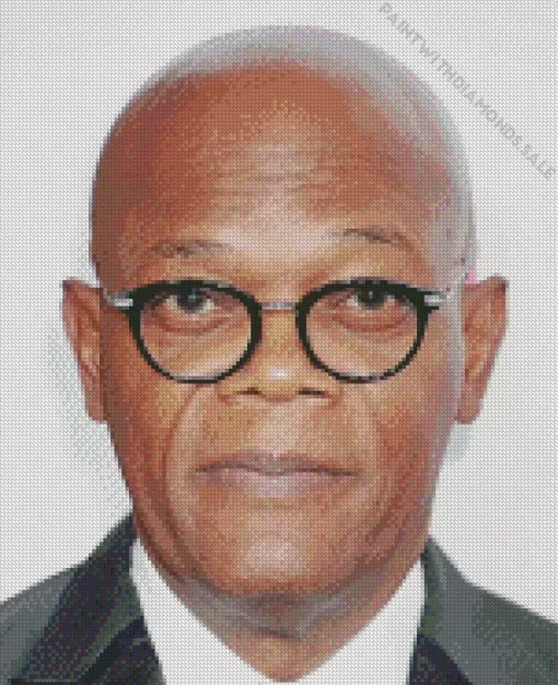 Samuel L Jackson Actor Diamond Painting